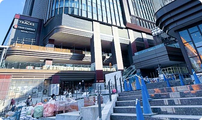 大井町駅直結の利便性